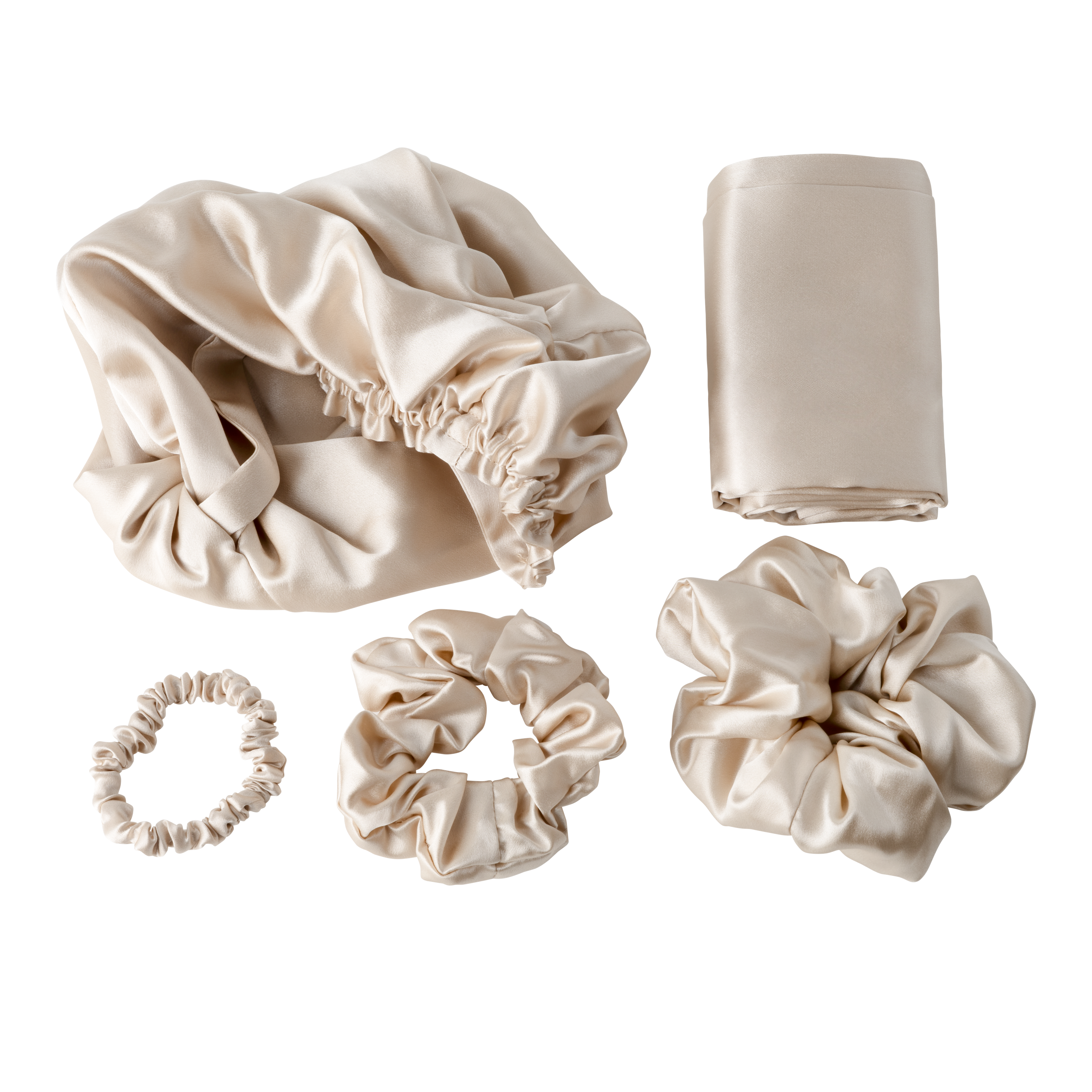 Bellissima 100% Pure Mulberry Silk Curly Girl Gift Set (5 Piece)